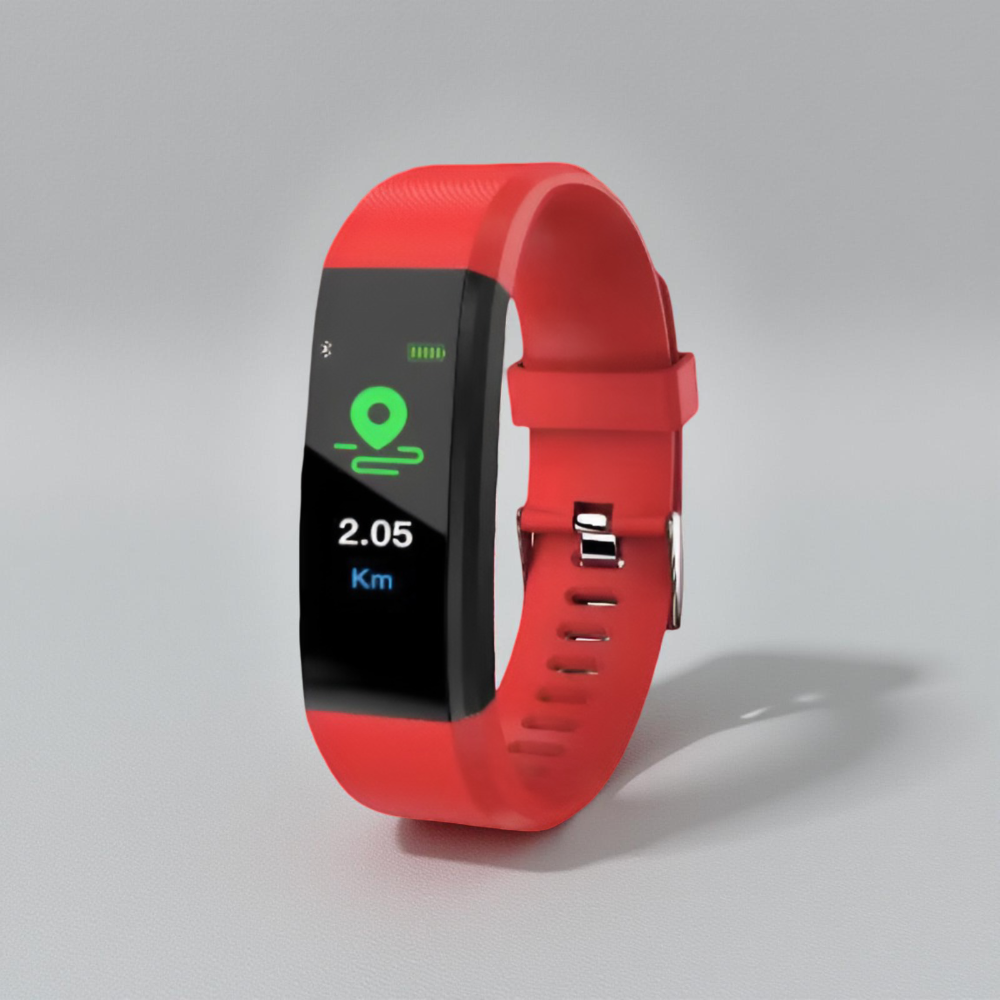 Monitor impermeabil al ritmului cardiac și tensiunii arteriale — brățară smartwatch pentru fitness