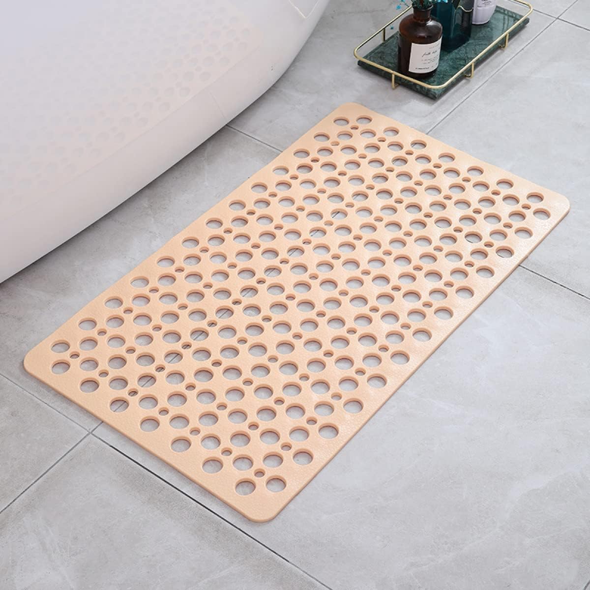 Aquava Non-Slip Shower Mat — Mold-Resistant, Washable