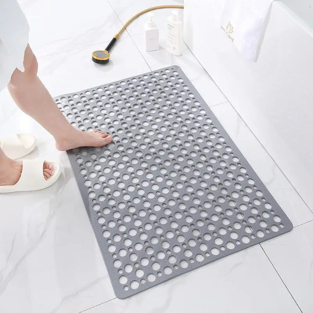 Tappetino da doccia lavabile AquaSafe — antiscivolo, resistente alla muffa