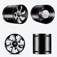 静音換気扇 — 金属製ハウジング排気システム