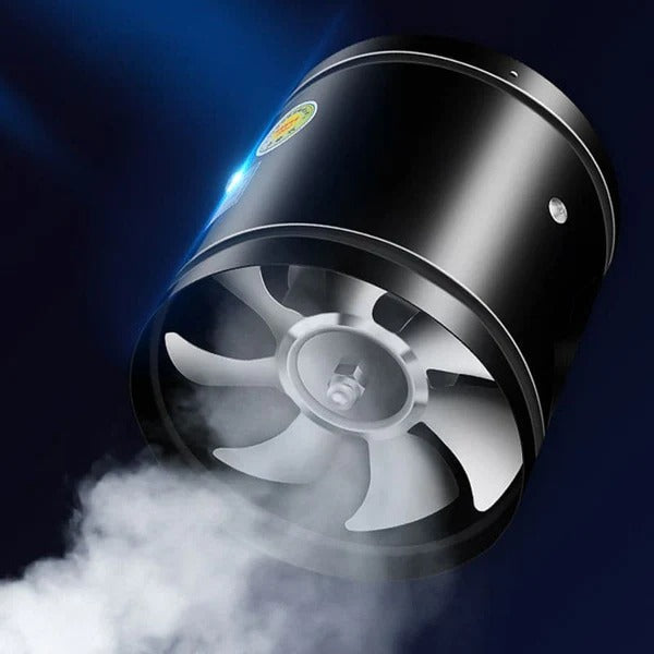 静音換気扇 — 金属製ハウジング排気システム