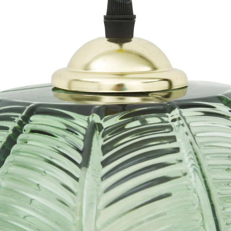 Verdoma Tropical Boho Decorative Glass Pendant Light for Entryway or Hallway | Esilora