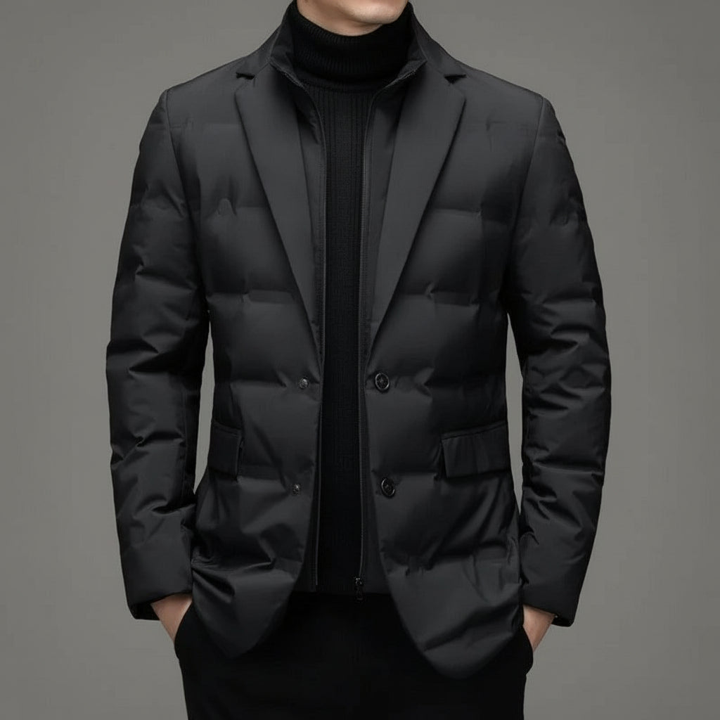 Férfi softshell kabát – időjárásálló, légáteresztő kialakítás, zárható zsebek
