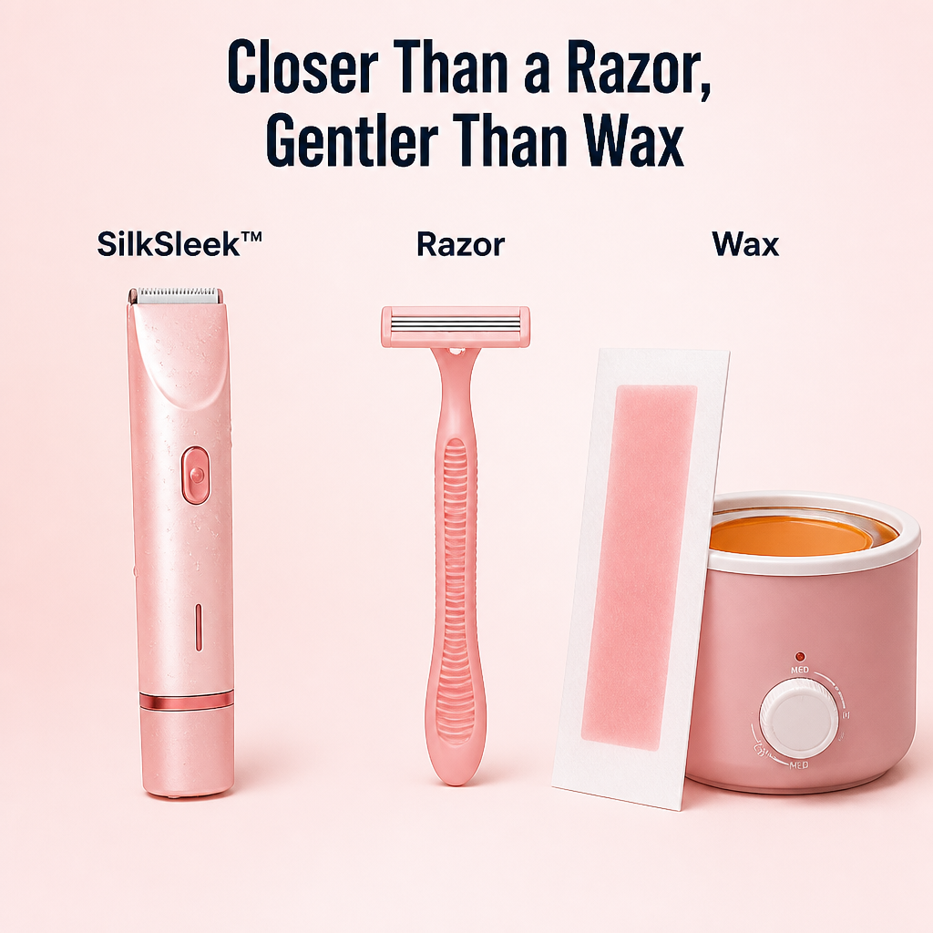SilkSleek — Elimine rapidamente os pelos encravados e as borbulhas da depilação, em qualquer lugar, em minutos - Esilora