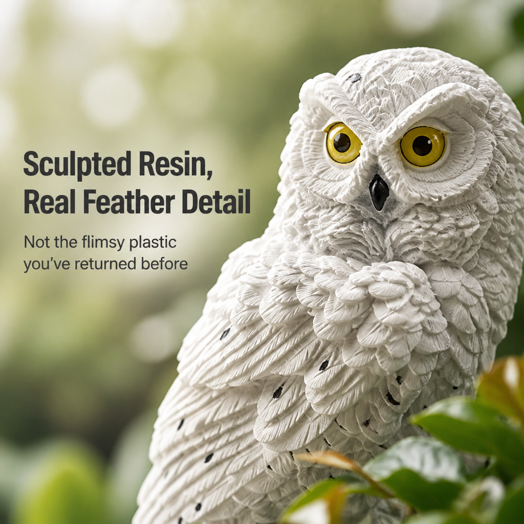SolarHoot — Light Up Your Garden With a Warm, Magical Owl Glow - Esilora