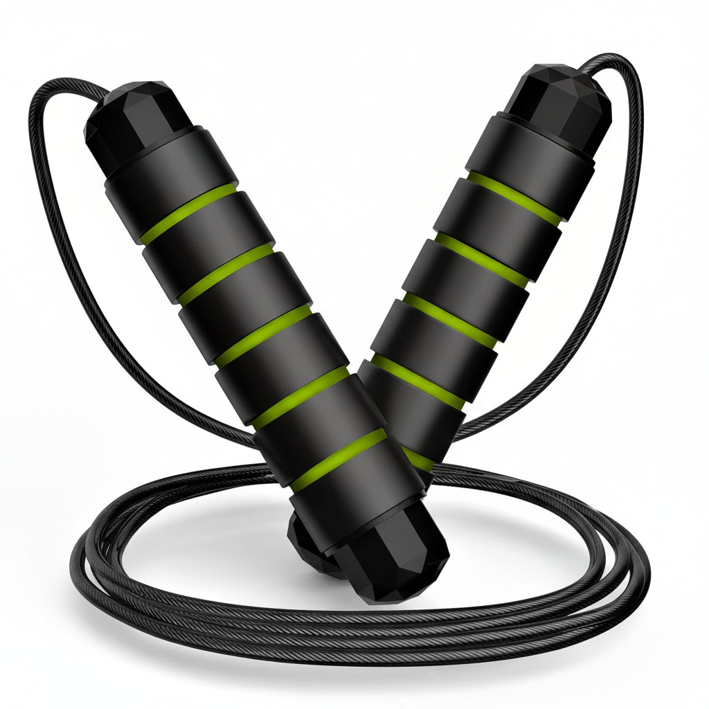 Corde à sauter à câble en acier réglable - fitness et entraînement