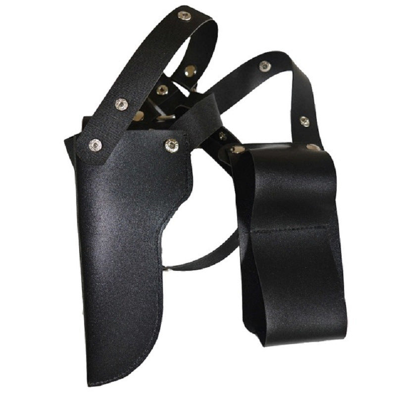 Costum-salopetă din poliester, dintr-o singură piesă - fermoar frontal, include mască