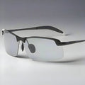 Metal Frame Sunglasses — Polarized Photochromic Lenses