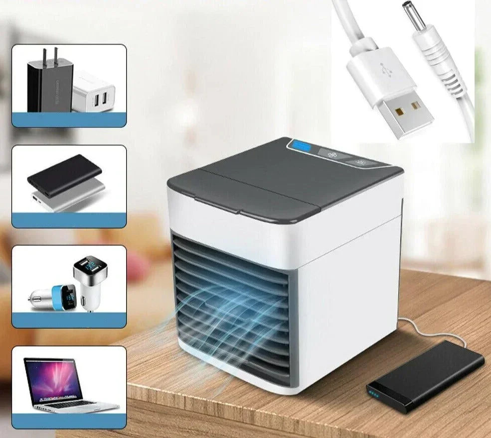 Aer condiționat portabil mini cu USB - răcitor de aer pentru birou