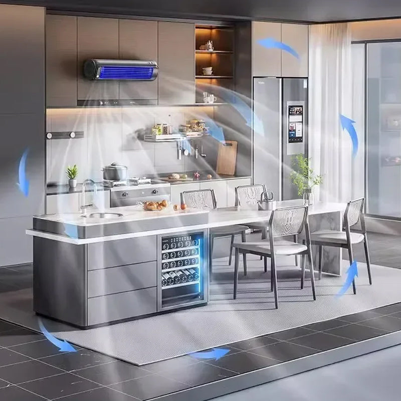 مروحة برجية صغيرة — بطارية داخلية بسعة 2000mAh، تشغيل لمدة 12H، تصميم نحيف وهادئ