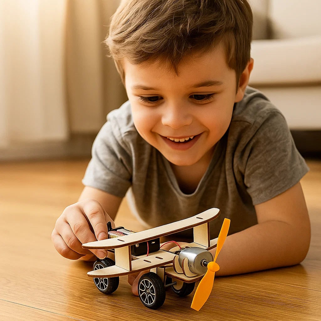 Technik-Konstruktionsset für Kinder – Lernspielzeug zum Anfassen