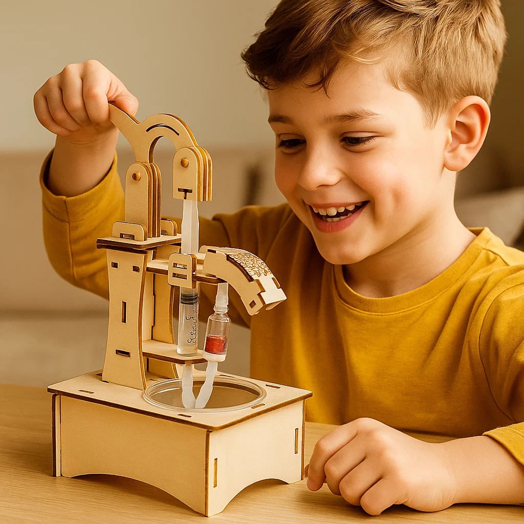 Konstruktionsspielzeug Lernspielzeug Kreatives Bauen - Image 7
