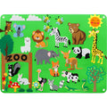 Thick Felt Animal Activity Board — Interactive Shape Set
