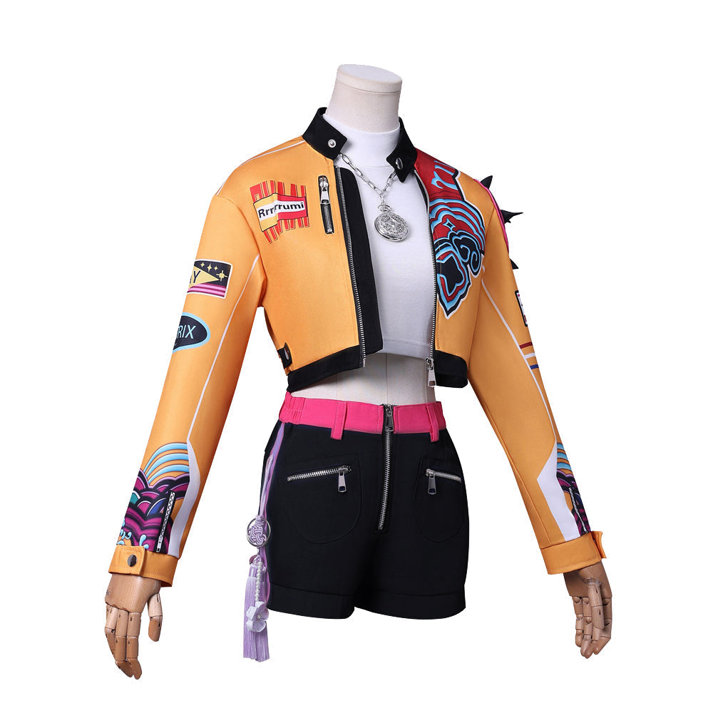 Costum galben și negru pentru copii