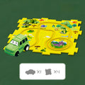 Modular Plastic Toy Car Race Track Set