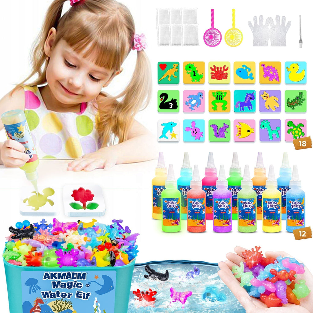 Kit interactiv de creație artistică cu apă pentru copii