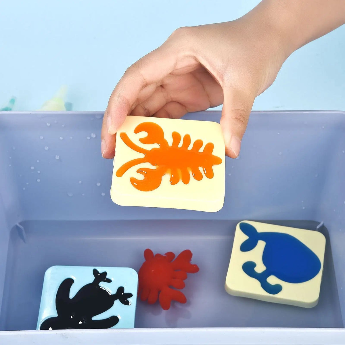Kit interactiv de creație artistică cu apă pentru copii