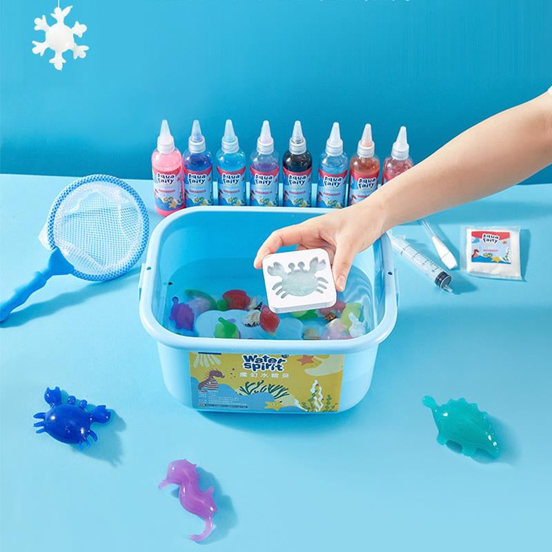 Kit interactiv de creație artistică cu apă pentru copii
