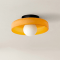 Aurevo rund loftslampe — dæmpbar LED, luksuriøs finish