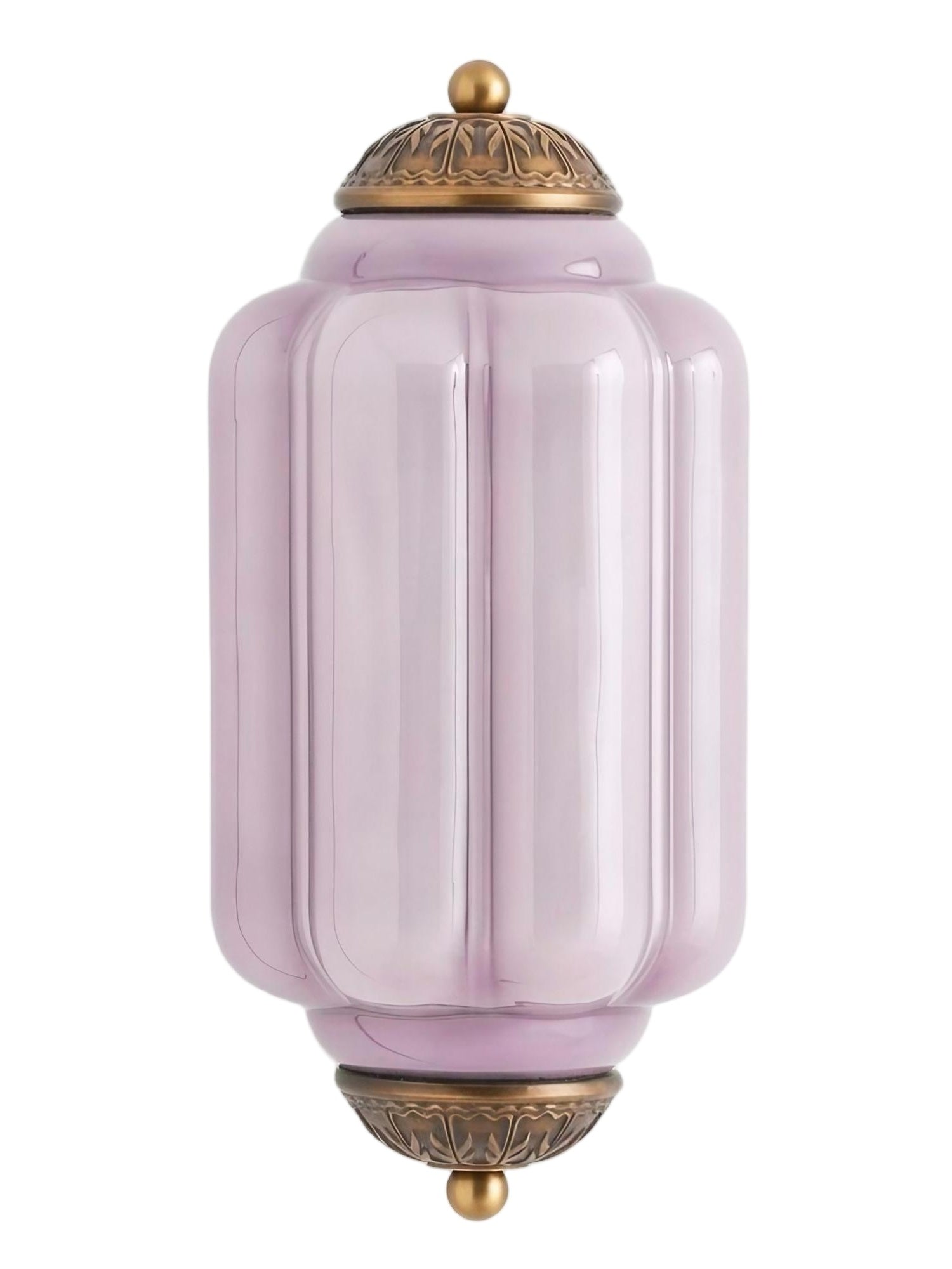 Vintage Milk Glass Flush Eloise Wall Sconce for Bedside Hallway | Esilora