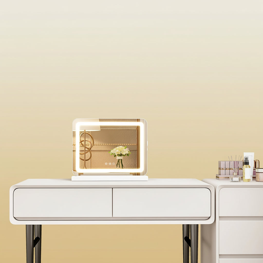 Smart LED Makeup Mirror — Bright Illumination & True-Life Reflections