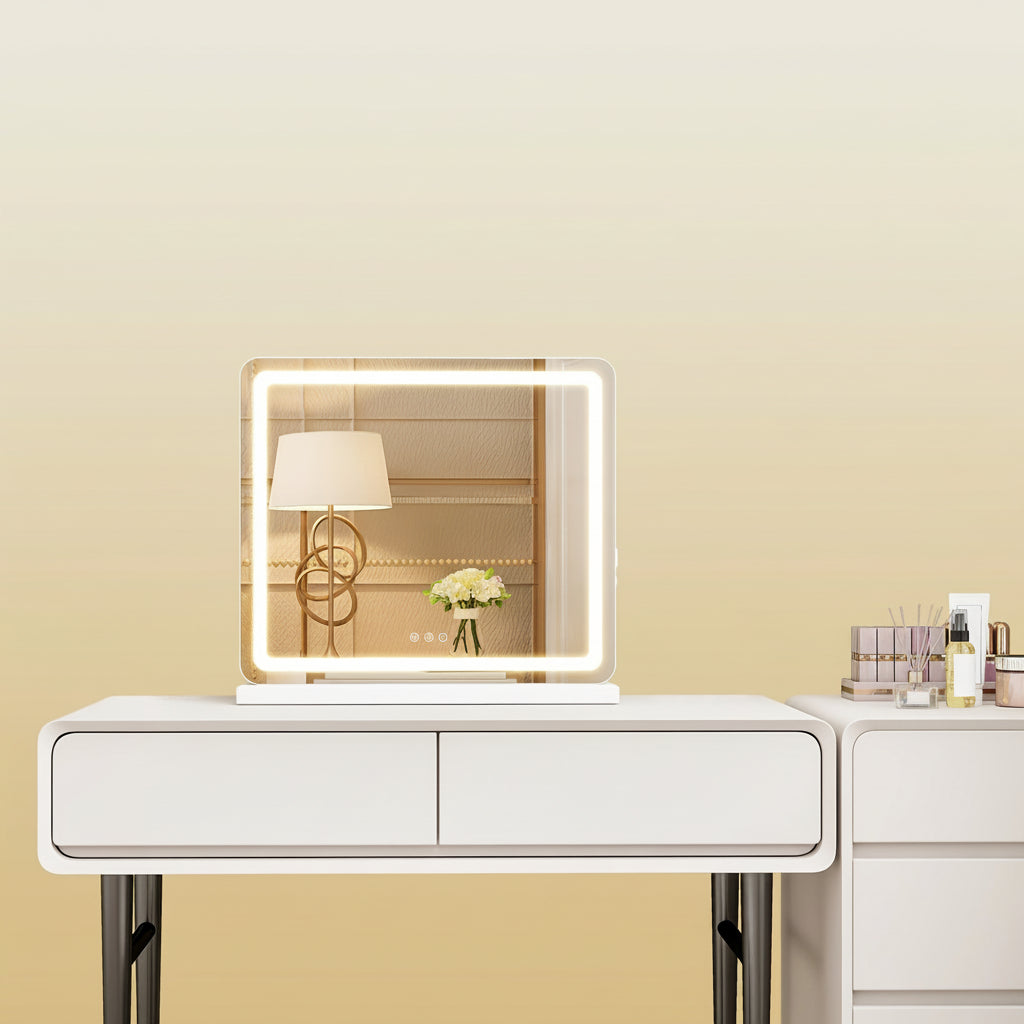 Smart LED Makeup Mirror — Bright Illumination & True-Life Reflections