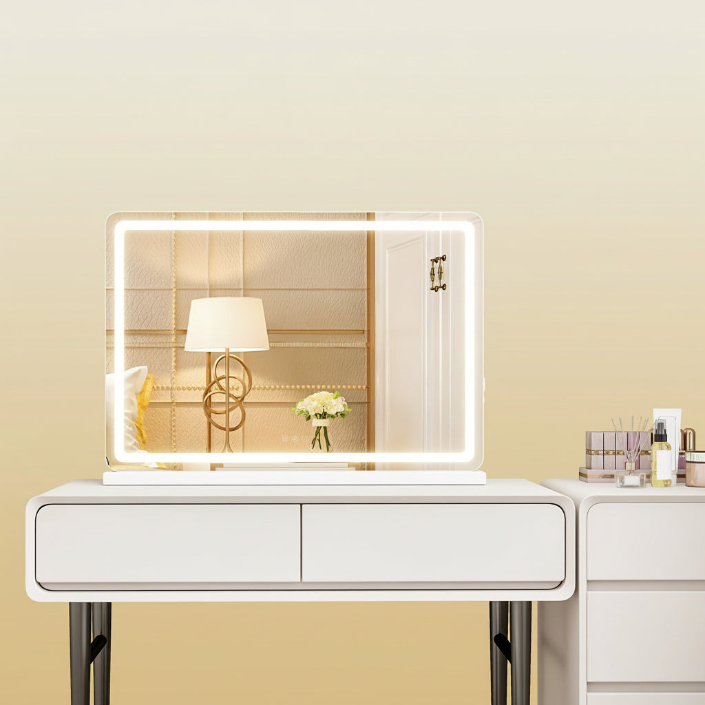 Smart LED Makeup Mirror — Bright Illumination & True-Life Reflections
