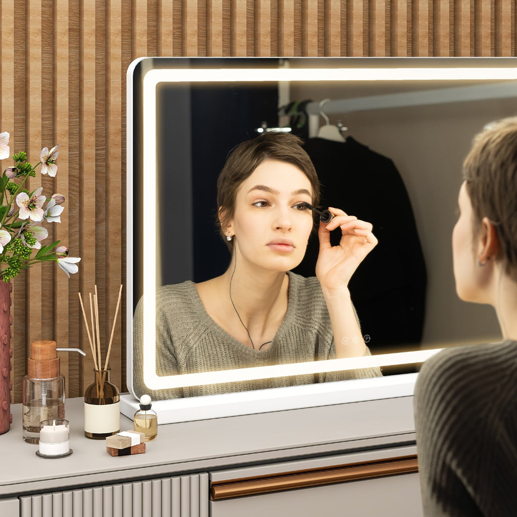 Smart LED Makeup Mirror — Bright Illumination & True-Life Reflections