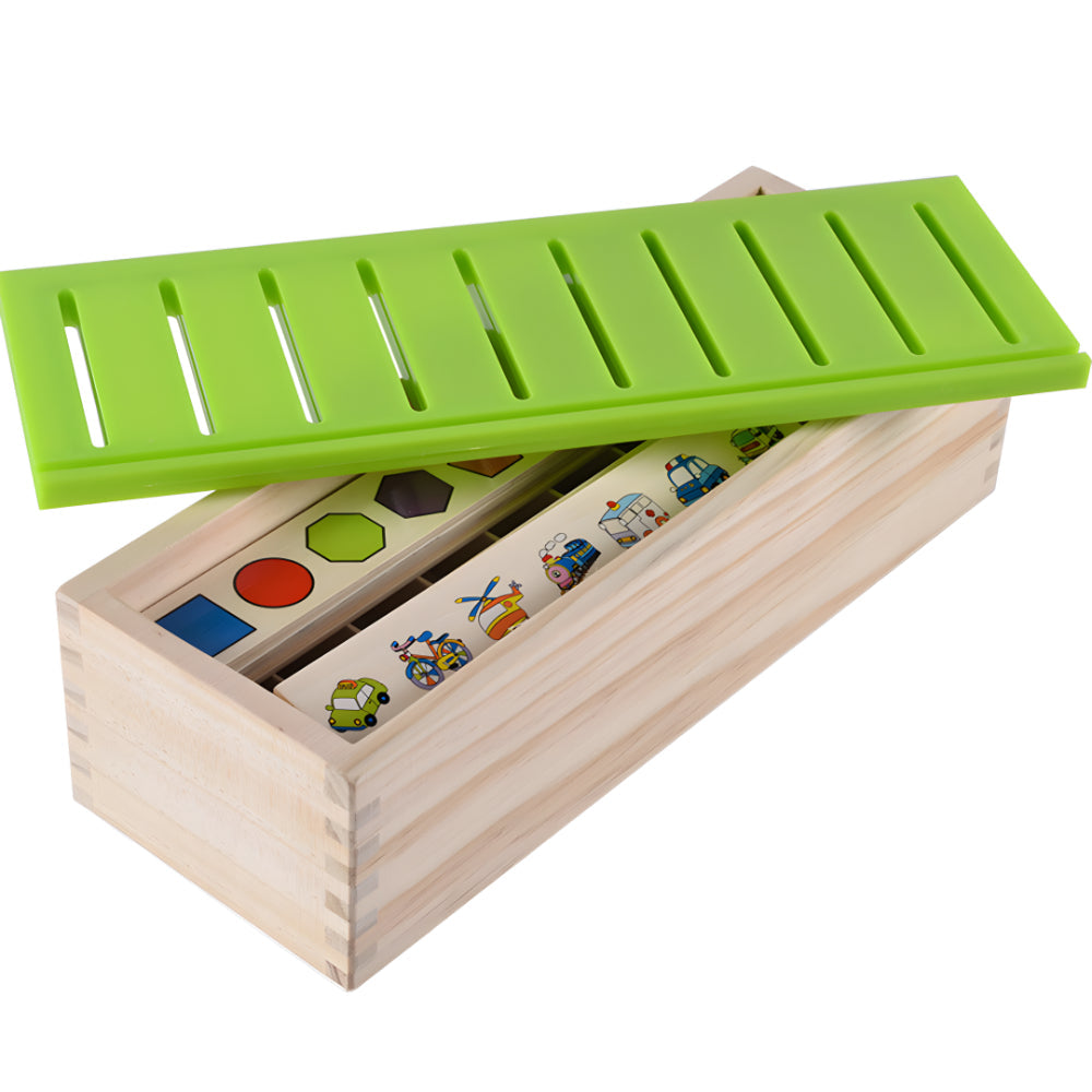 Wooden Color and Shape Sorting Toy