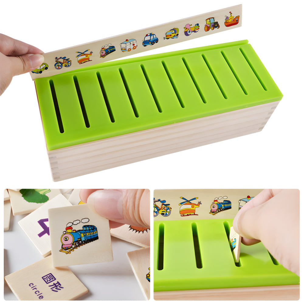 Wooden Color and Shape Sorting Toy