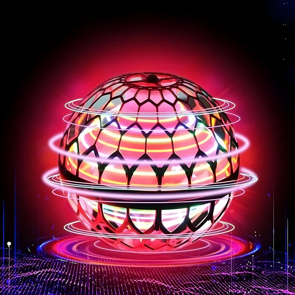 LED Light-Up Flying Ball for Kids — Interactive Play Toy