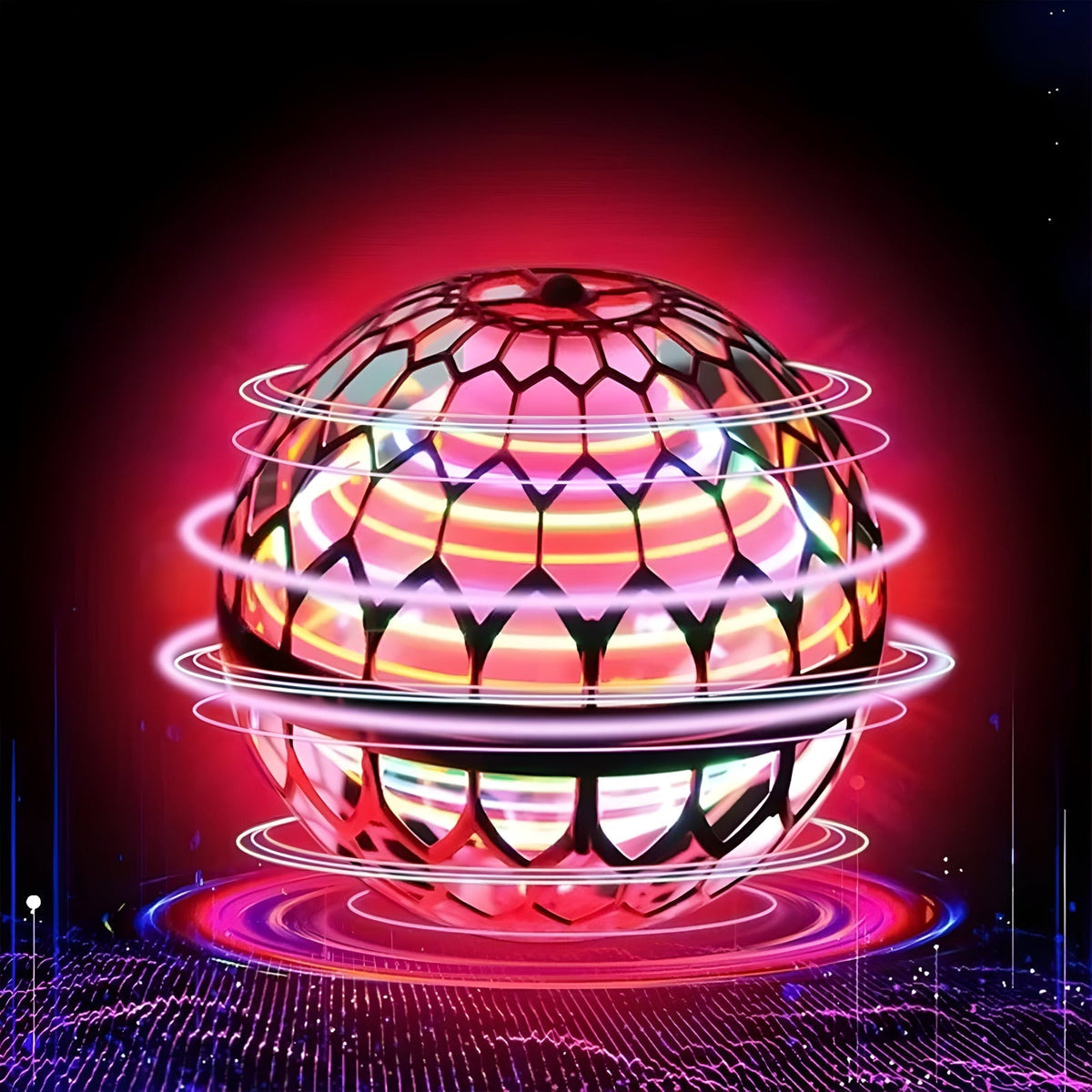 LED Light-Up Flying Ball for Kids — Interactive Play Toy