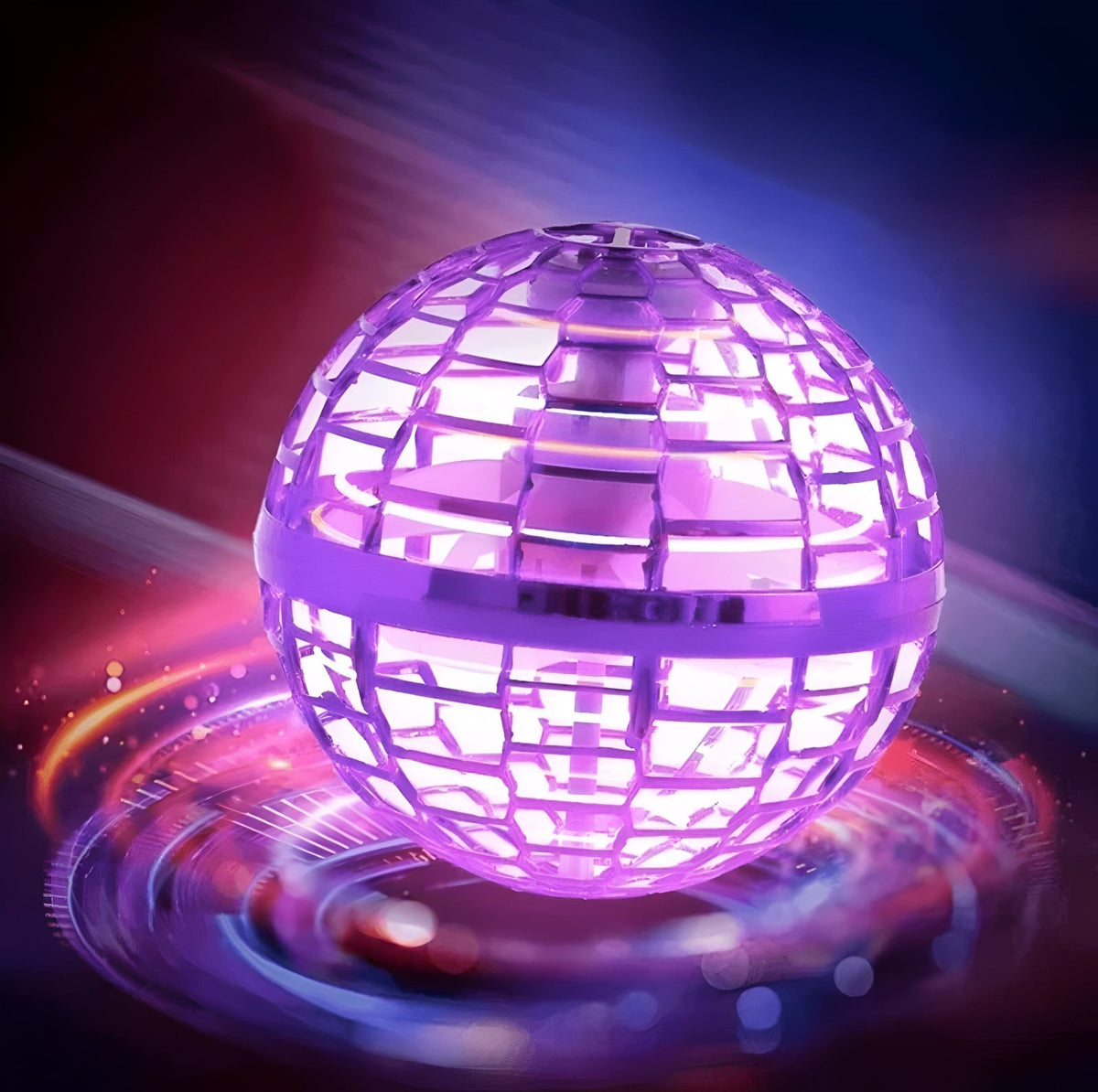 LED Light-Up Flying Ball for Kids — Interactive Play Toy