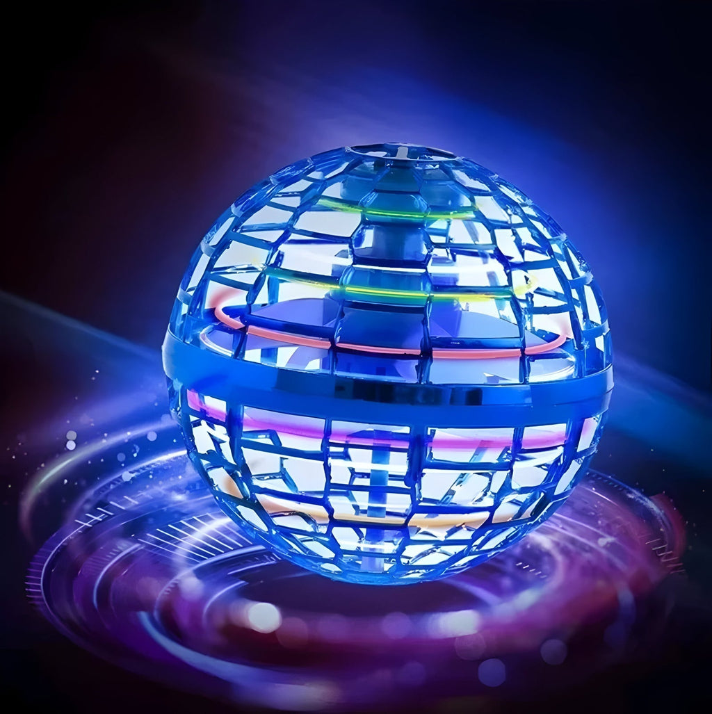LED Light-Up Flying Ball for Kids — Interactive Play Toy