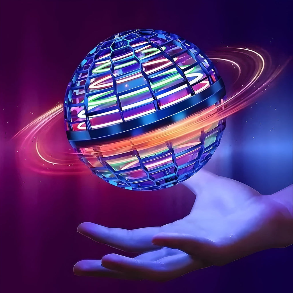 LED Light-Up Flying Ball for Kids — Interactive Play Toy
