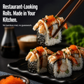 Sushi RollEase — Připravte doma během několika minut čisté a rovnoměrné sushi bez podložky - Esilora