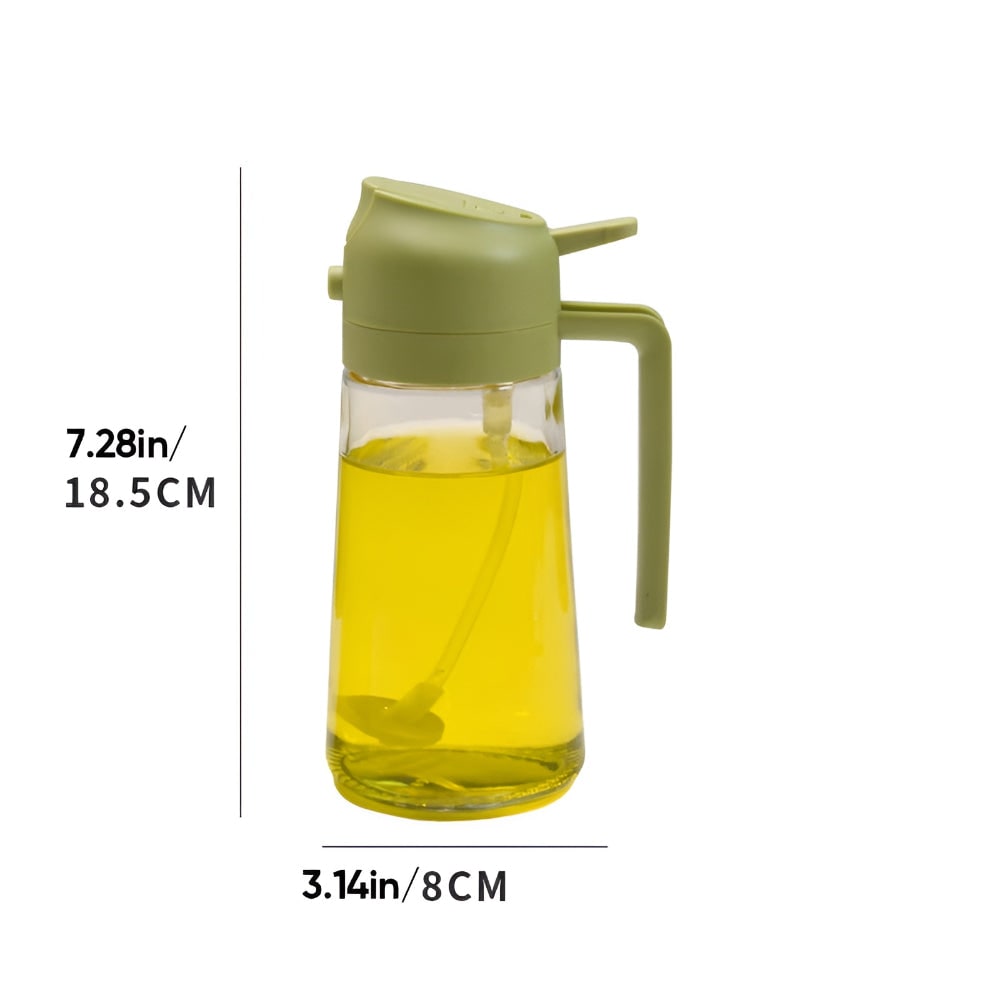 Frasco pulverizador de azeite recarregável — doseador de névoa fina