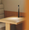 Aluminum LED Table Lamp — Battery Powered, Modern Design