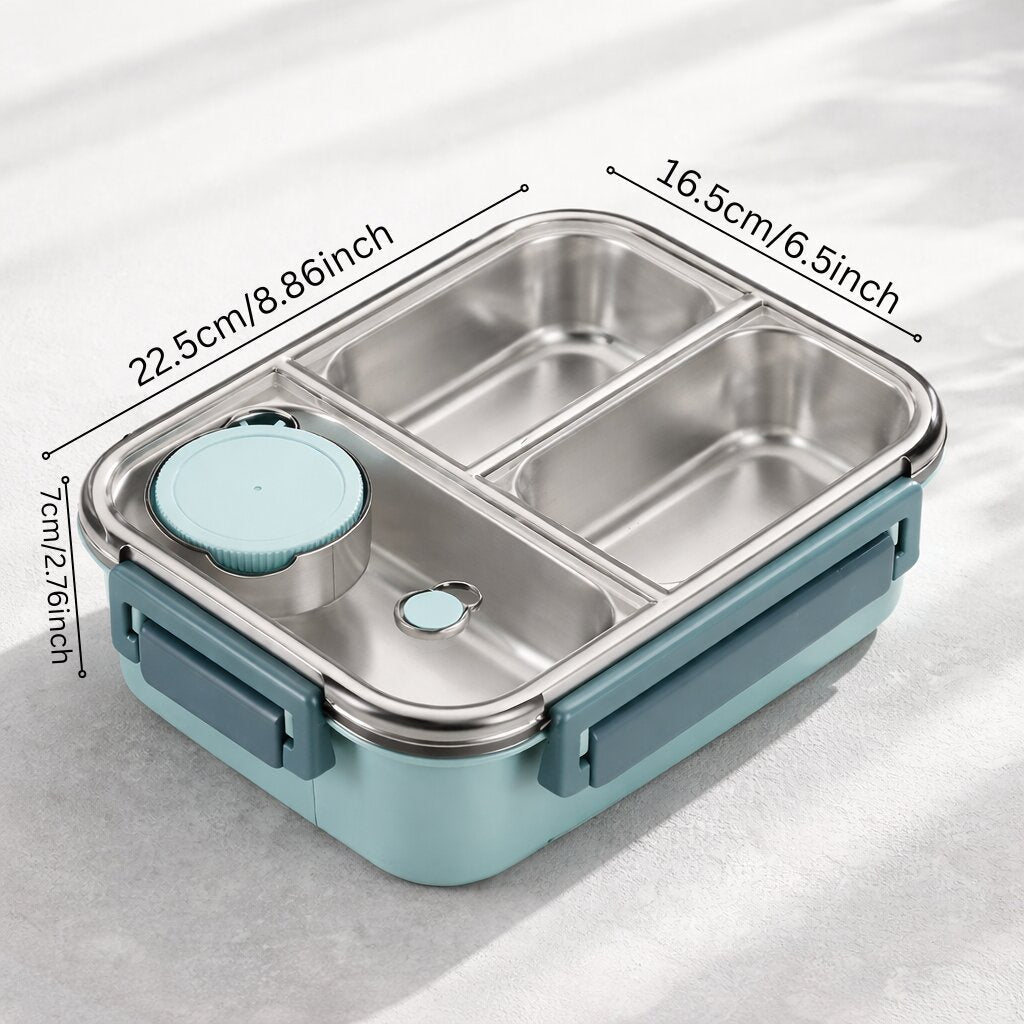 Stainless Steel Compartment Lunch Box - Esilora