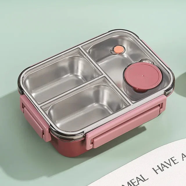 Stainless Steel Compartment Lunch Box - Esilora