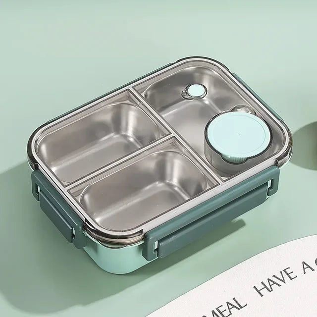 Stainless Steel Compartment Lunch Box - Esilora