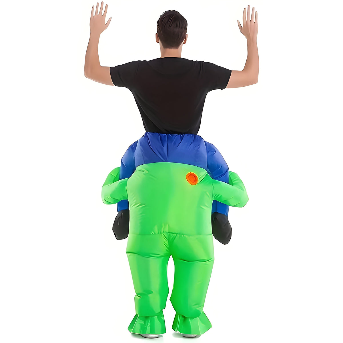 Fato insuflável de extraterrestre para adultos para o Halloween