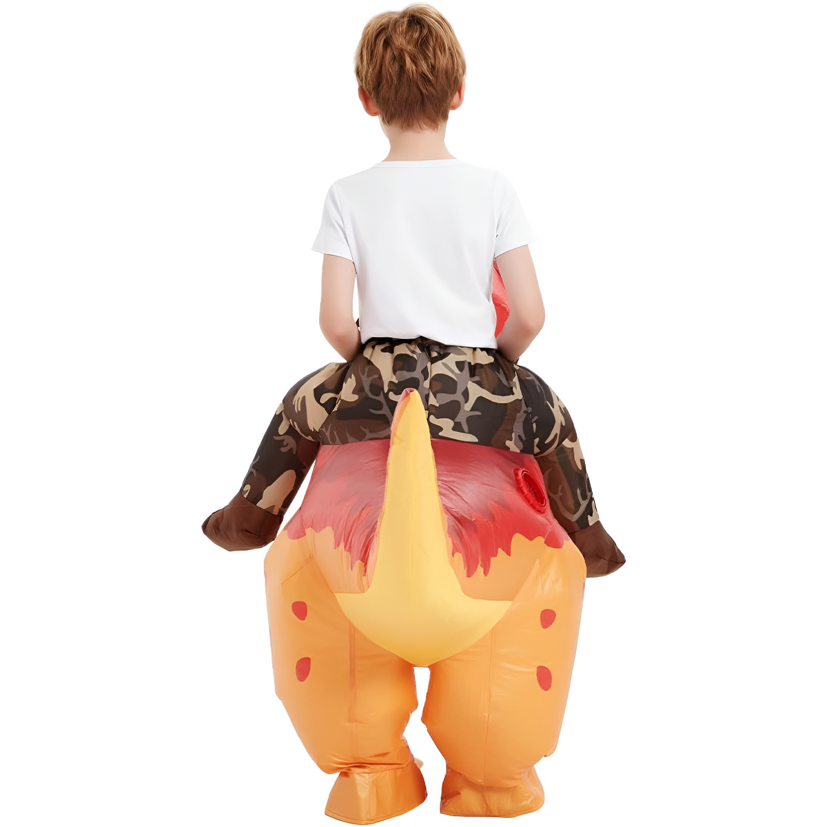 Costum gonflabil de dinozaur pentru copii — Costum ușor de Halloween