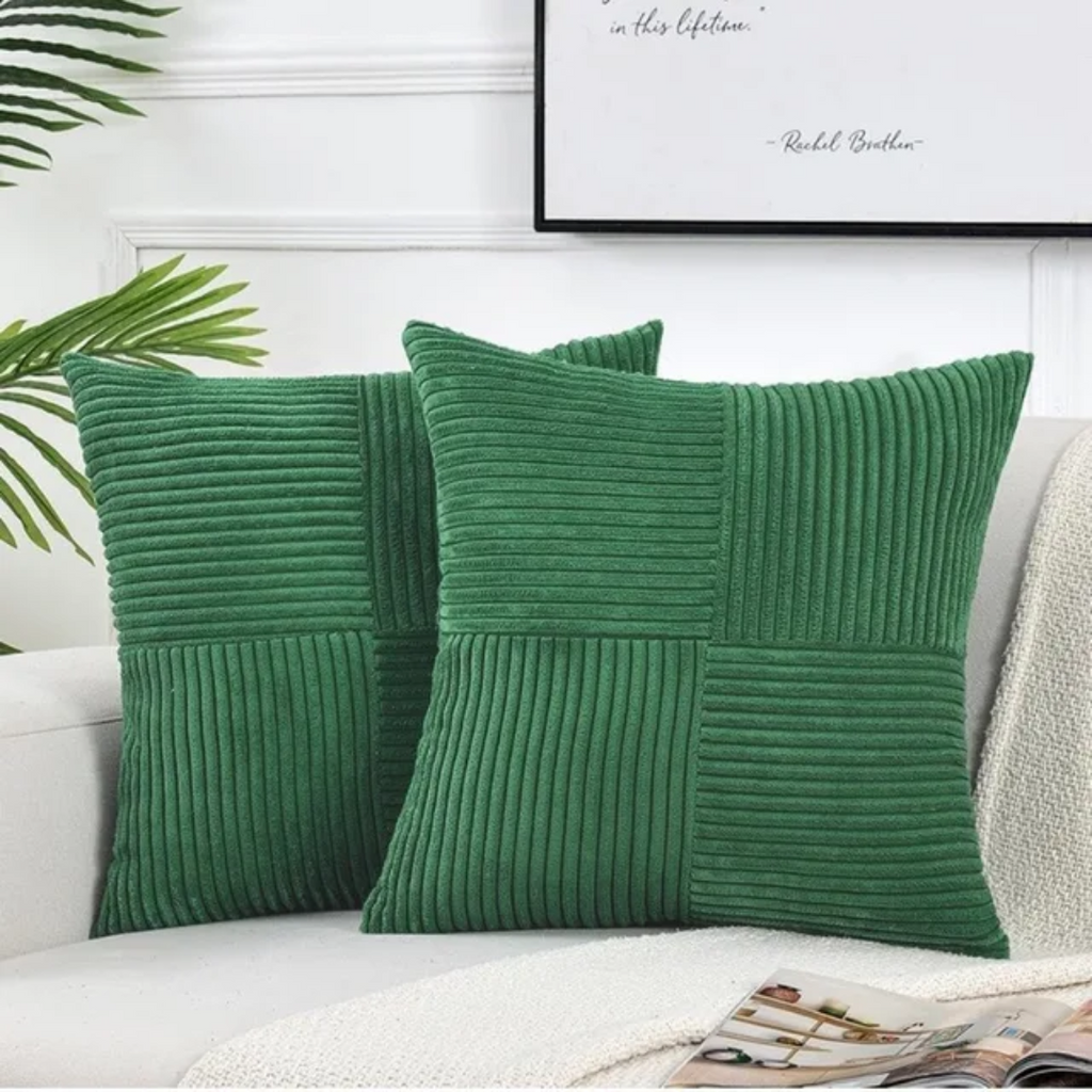 Pernă decorativă pătrată din catifea - pernă cu textură moale