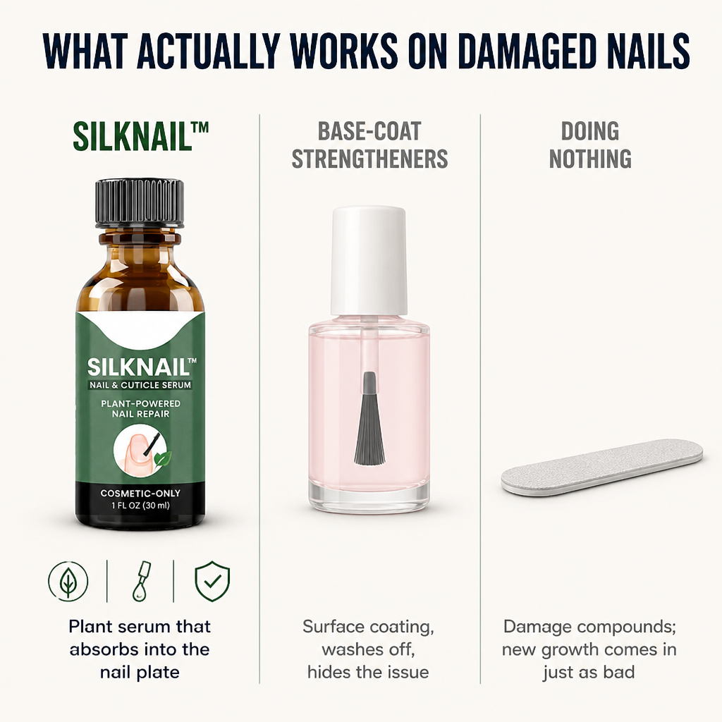 SilkNail — Bring Peeling, Discolored Nails Back to Healthy in Weeks - Esilora