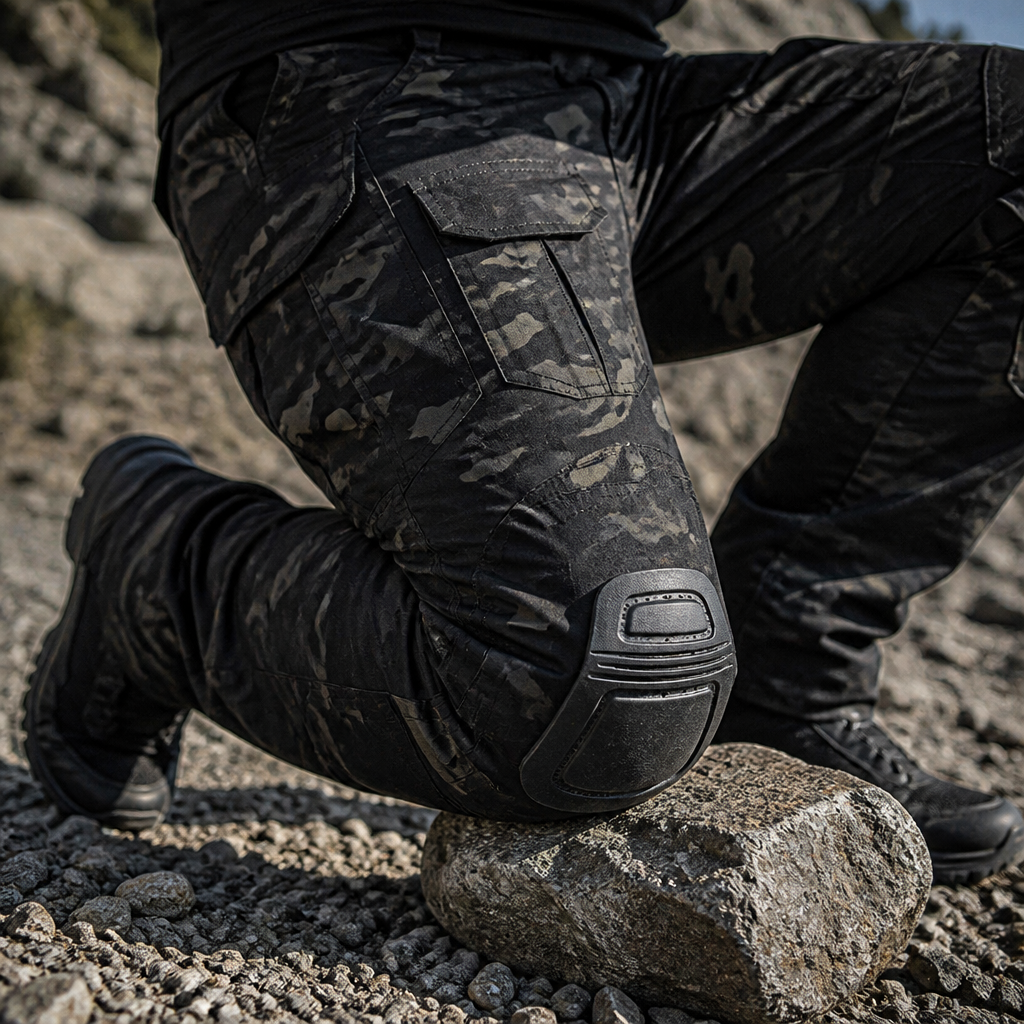 StormRider – Rugged Tactical Cargo Pants with Removable Knee Pads - Esilora