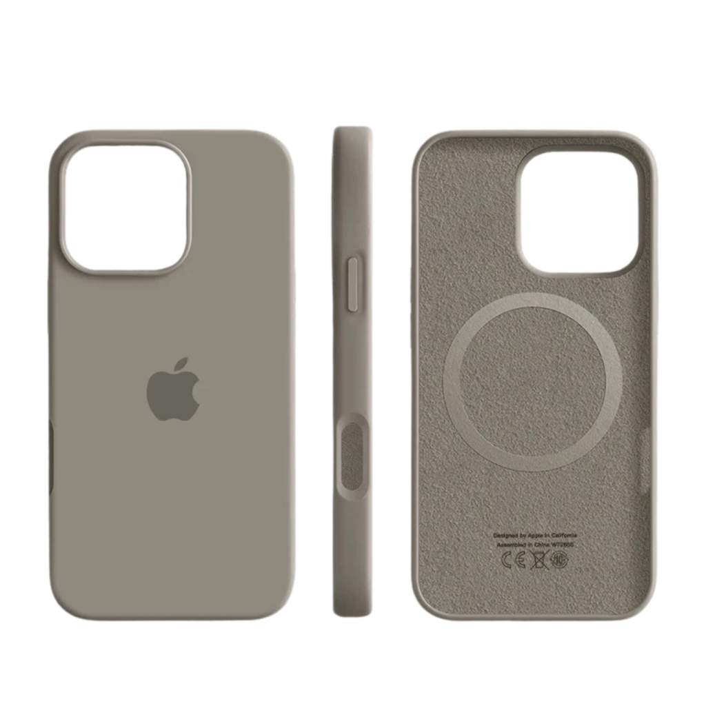 MagSafe Compatible Silicone Case — Slim Design, Textured Grip