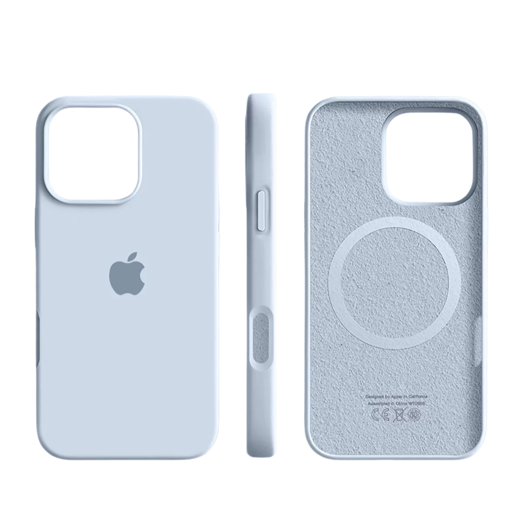 MagSafe Compatible Silicone Case — Slim Design, Textured Grip