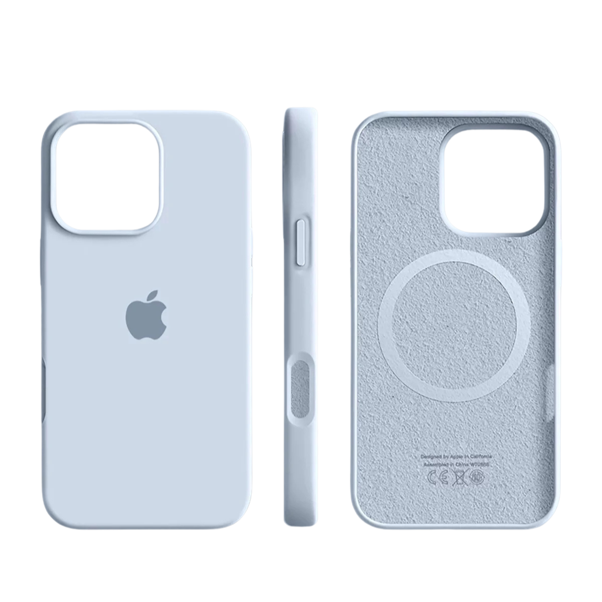 MagSafe Compatible Silicone Case — Slim Design, Textured Grip
