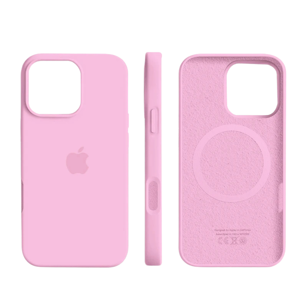MagSafe Compatible Silicone Case — Slim Design, Textured Grip